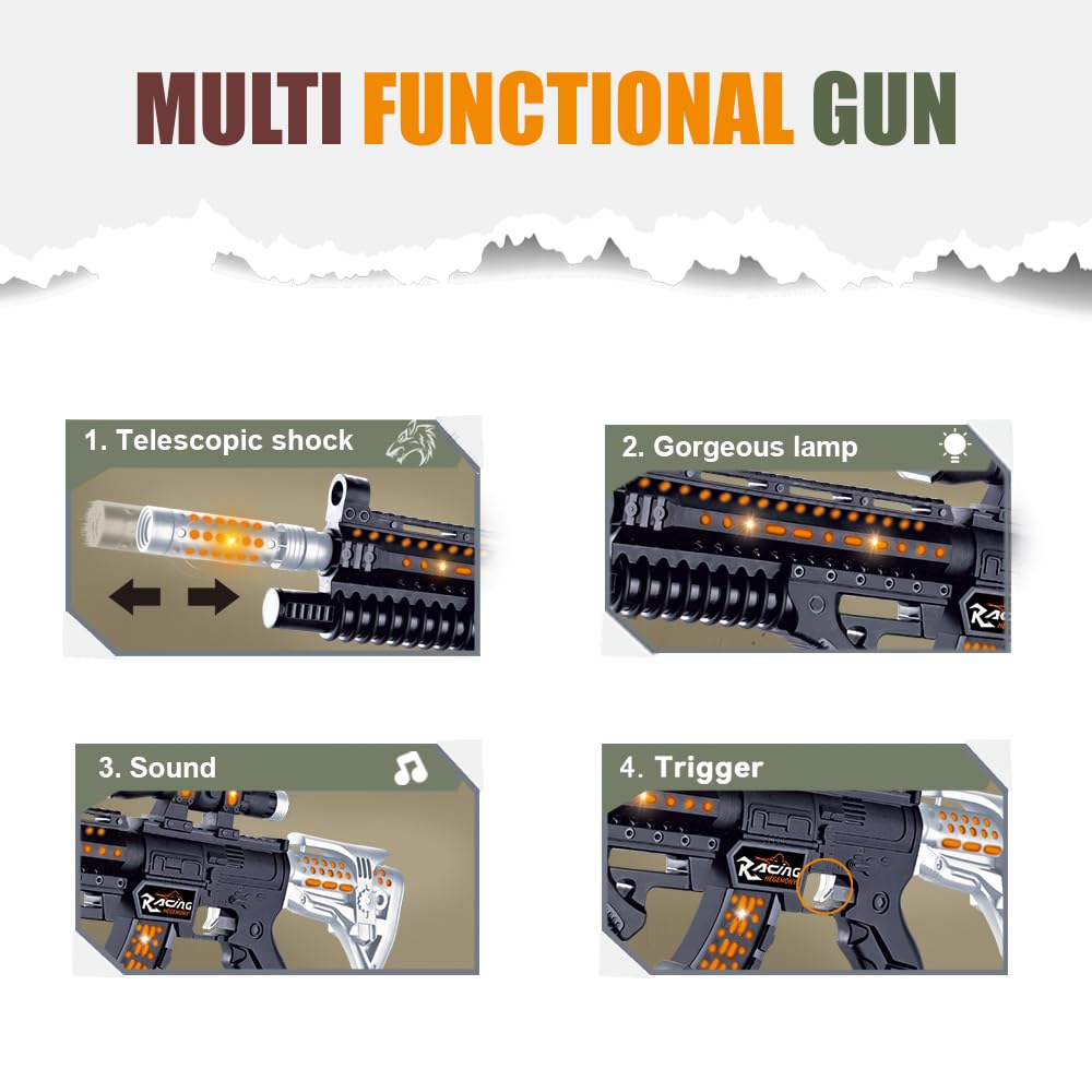 Military Camouflage Gun