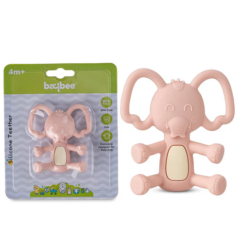 Elephant Silicone Teether for Baby