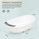 Baybee Lincey Kids Bath Tub (GREY)