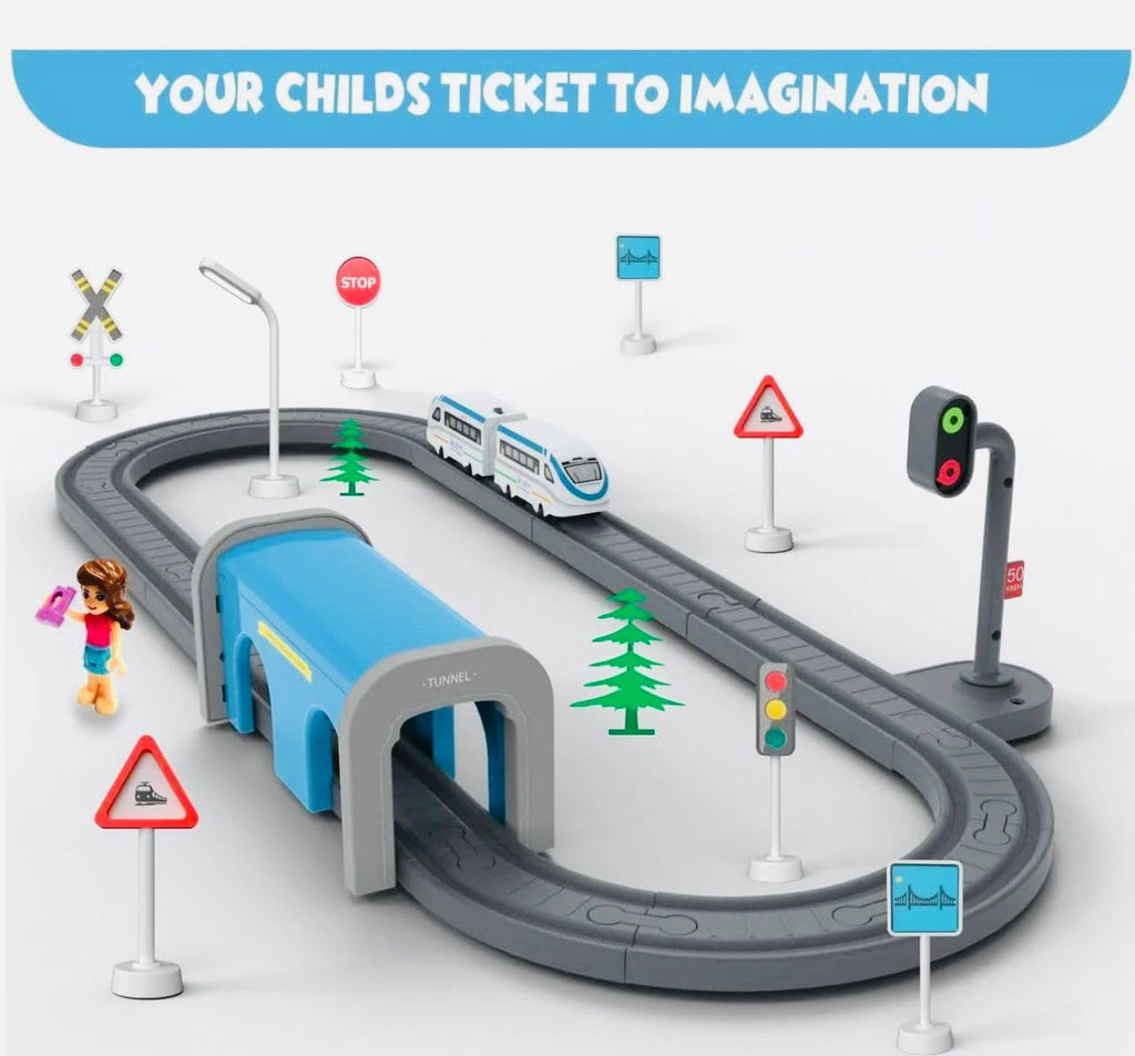 Indian City Train Set 28 Pieces