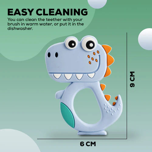 Dinosaur Silicone Teether for Baby