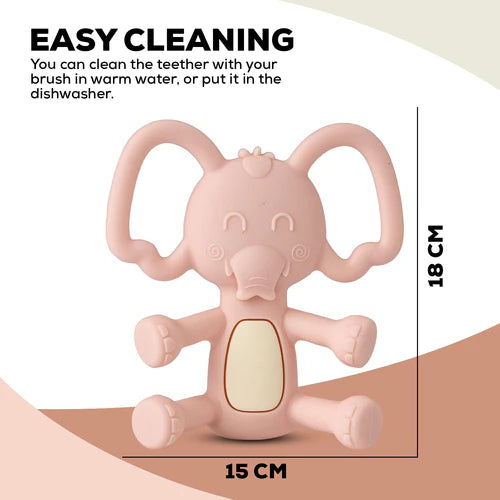 Elephant Silicone Teether for Baby