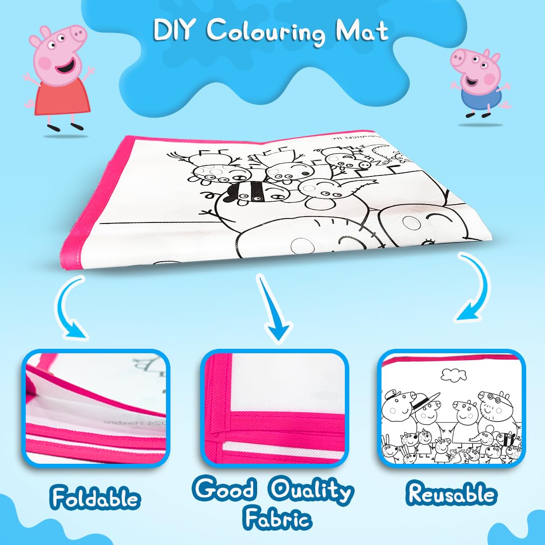 Peppa Pig Coloring Mat