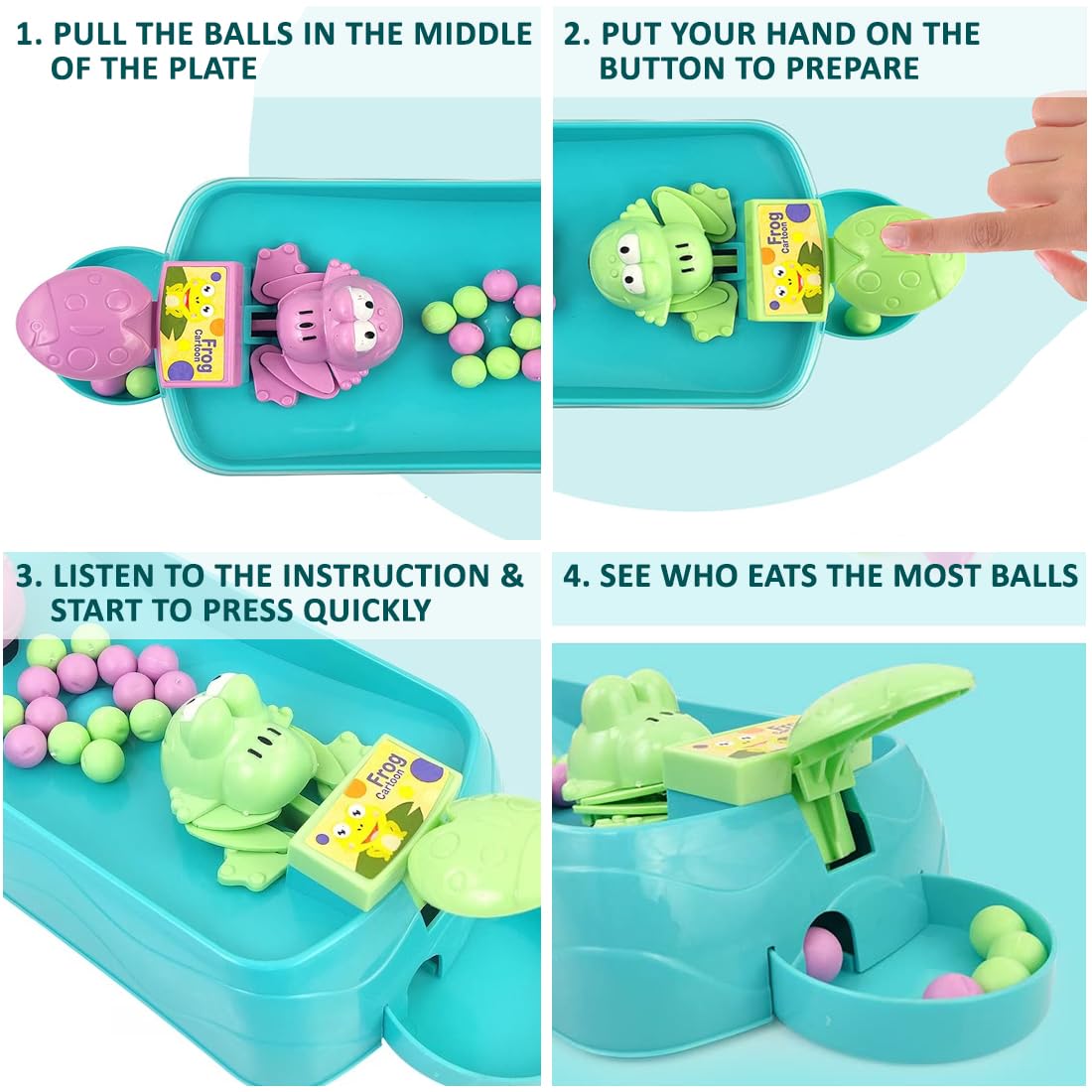 Hungry Frog Game for Kids