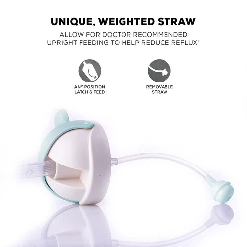 Insulated Filippo Baby Sipper Bottle with Soft Silicone Straw 300 ml