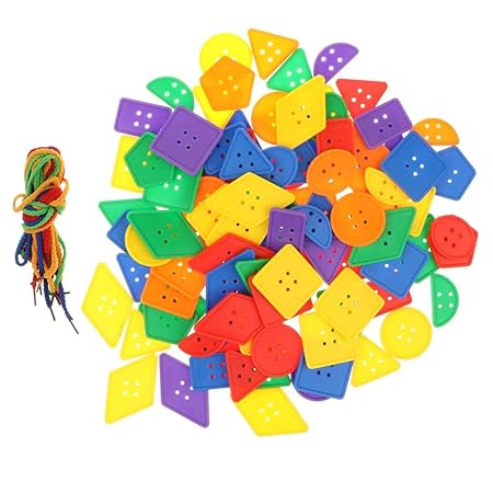 Shapes Lacing & Buttons