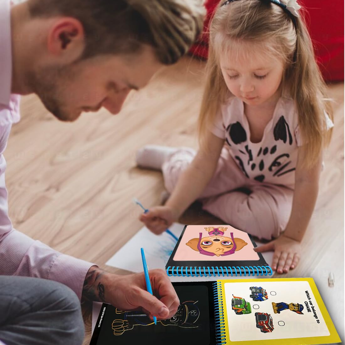 Paw Patrol Scratch Art Book