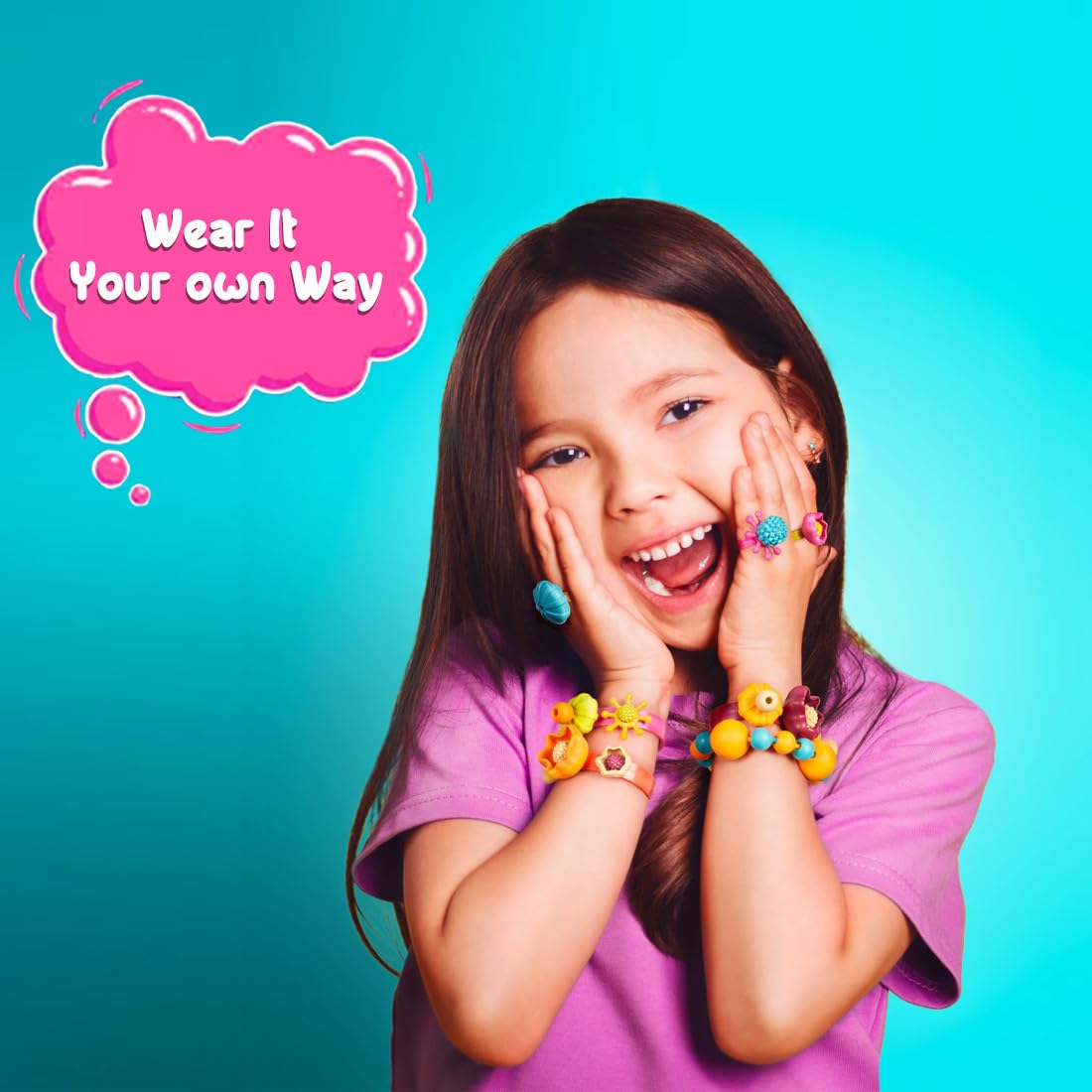 DIY Bracelet Necklace Rings Craft Kits