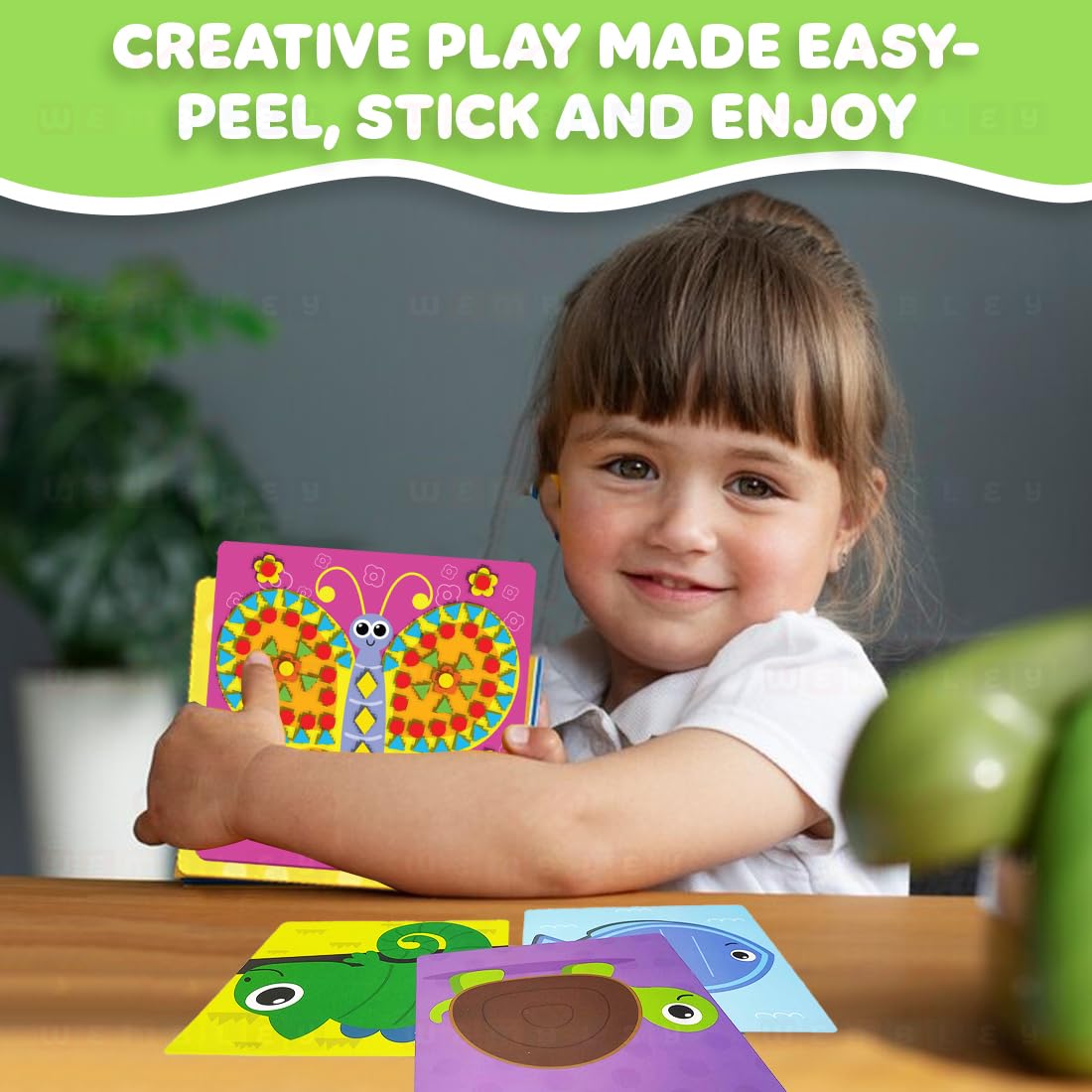 Wembley Art Kit Foam Sticker Book