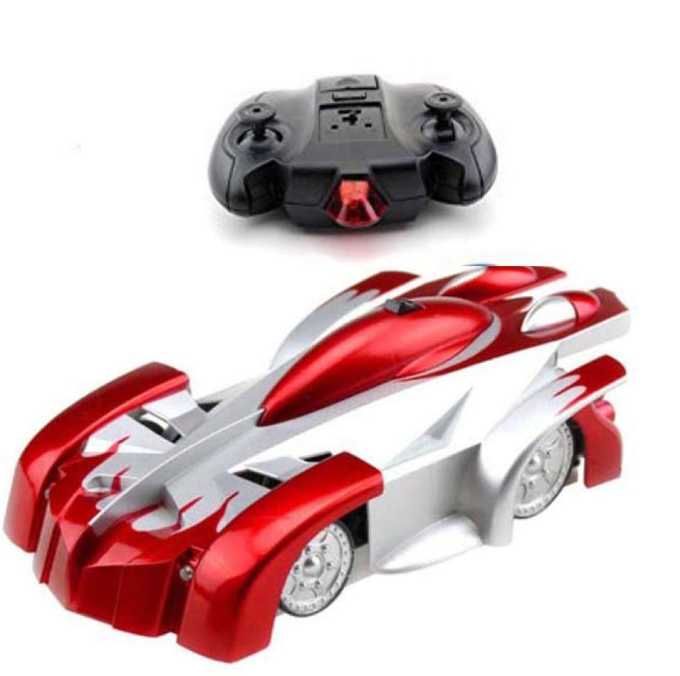 Wall Climbing Rechargeable RC Car- Red