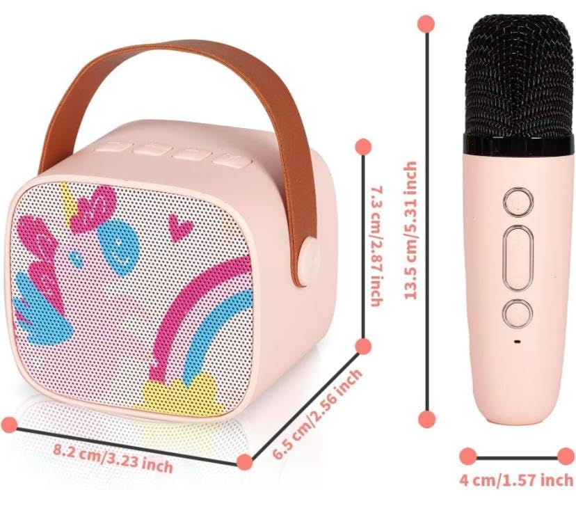 Bluetooth Speaker with Wireless Microphone