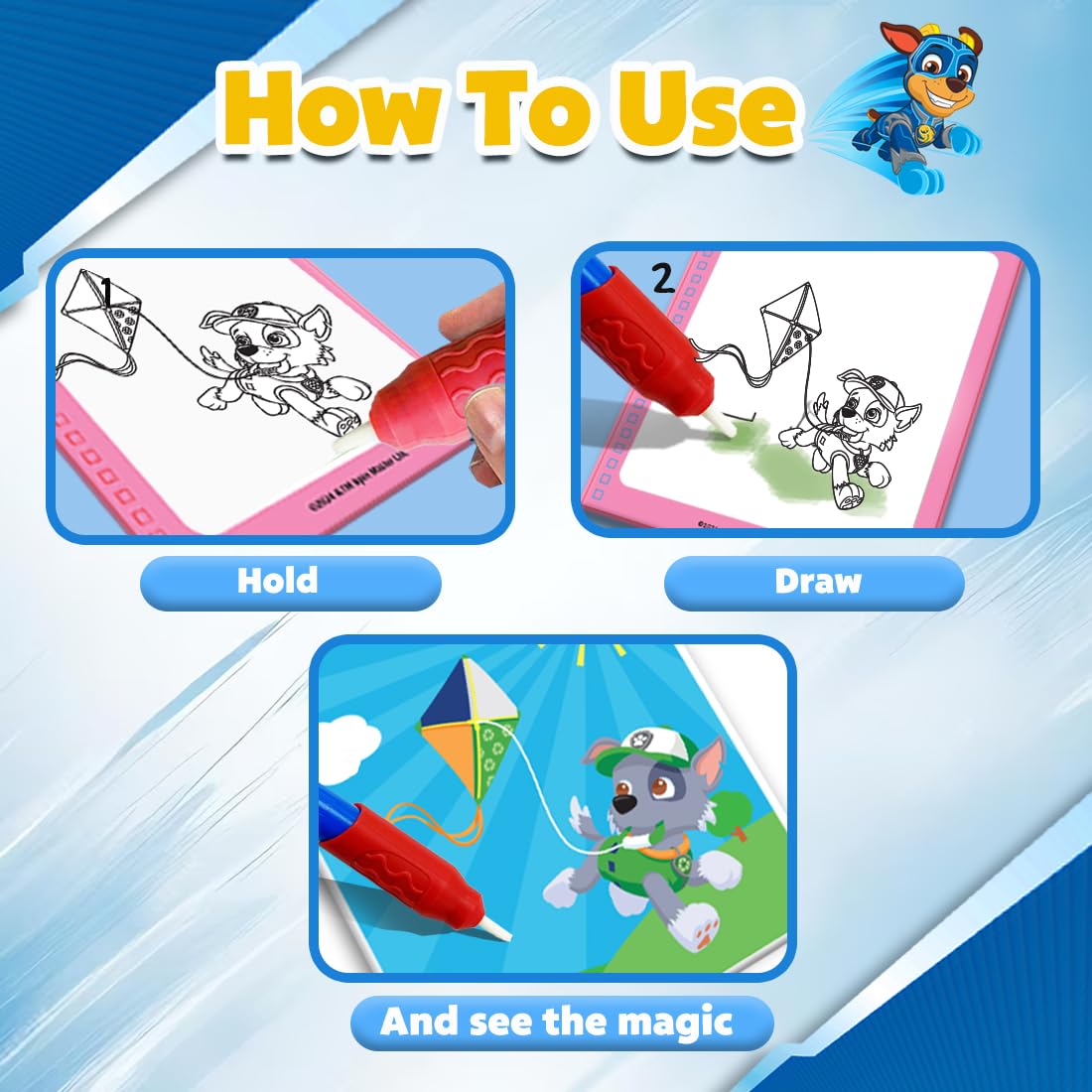 Patrol Reusable Water Magic Boards