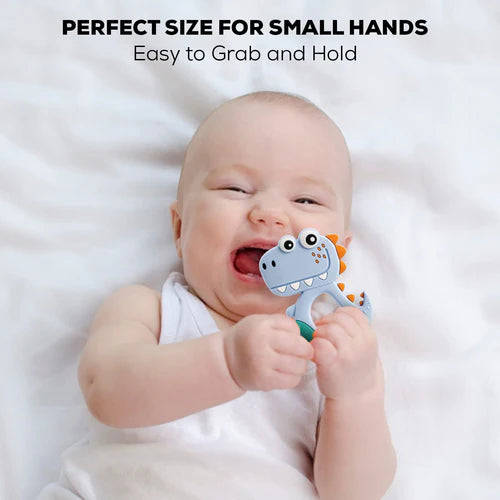 Dinosaur Silicone Teether for Baby