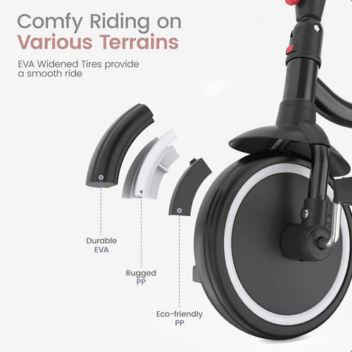 Baby Trycycle Trikidz Black