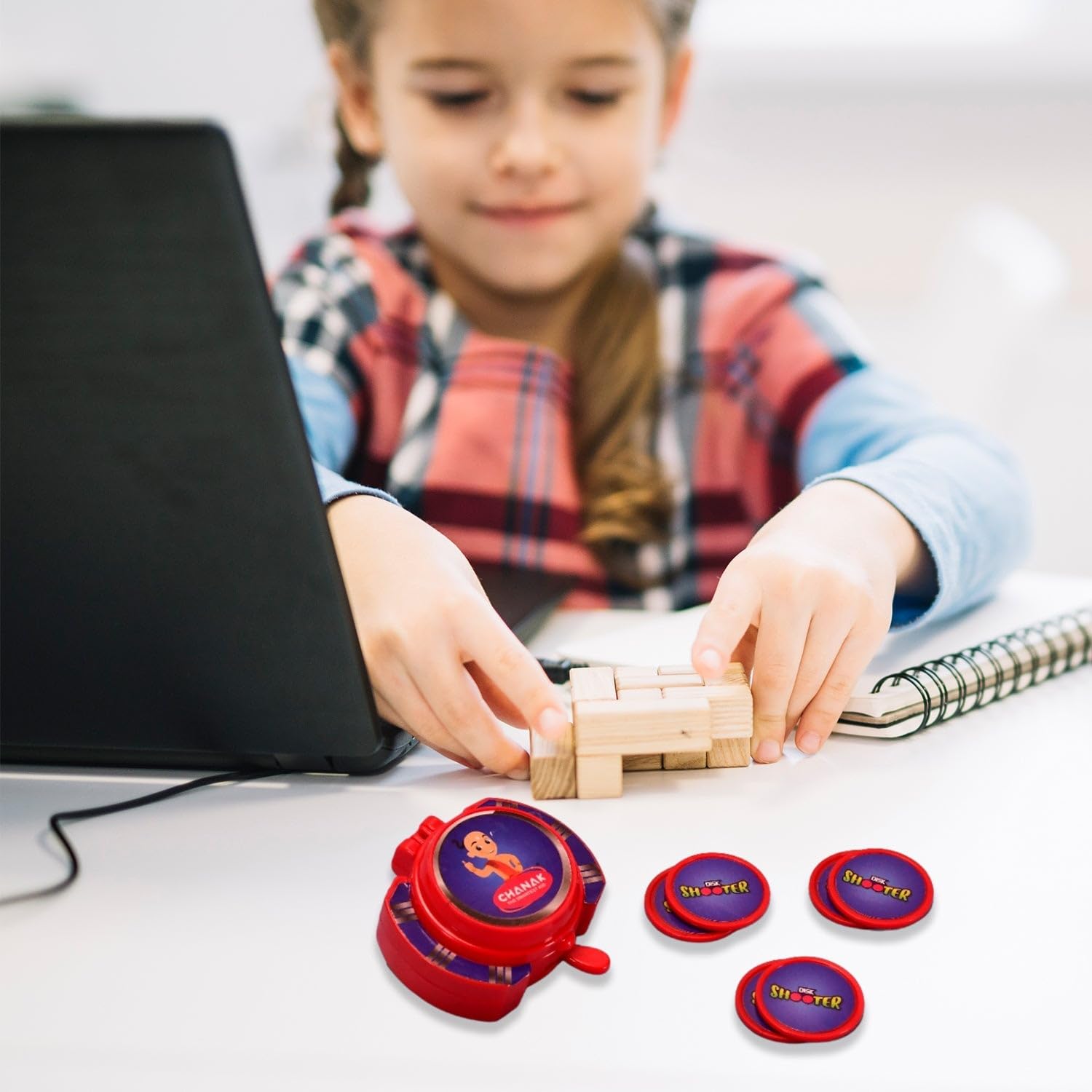 Disk Shooter Game for Kids