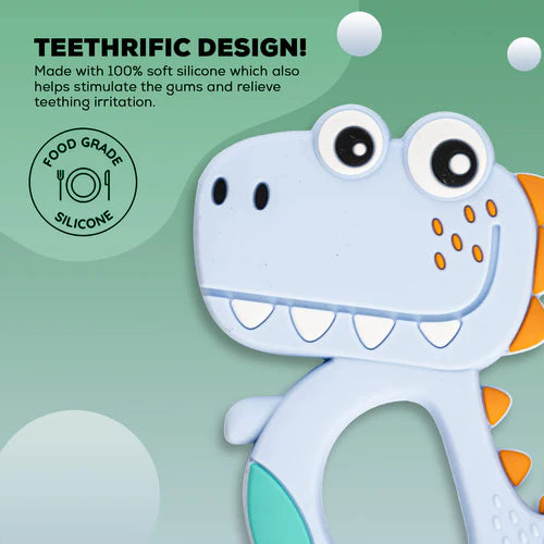Dinosaur Silicone Teether for Baby