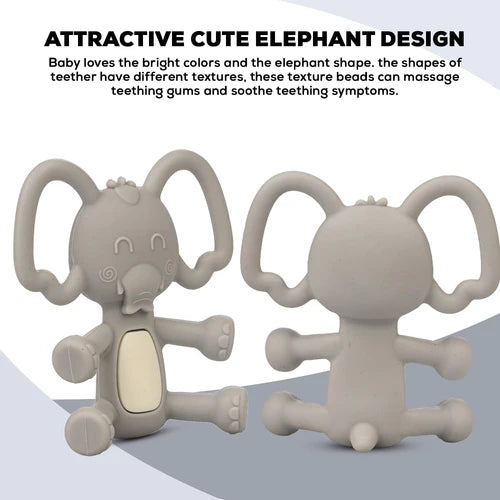 Elephant Silicone Teether for Baby