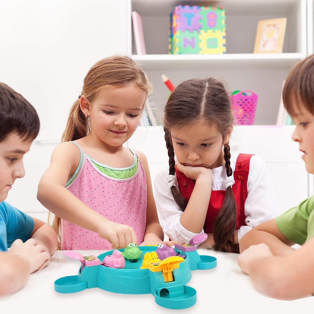 Hungry Frogs Board Game for 4 Players