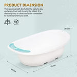 Baybee Lincey Kids Bath Tub (BLUE)
