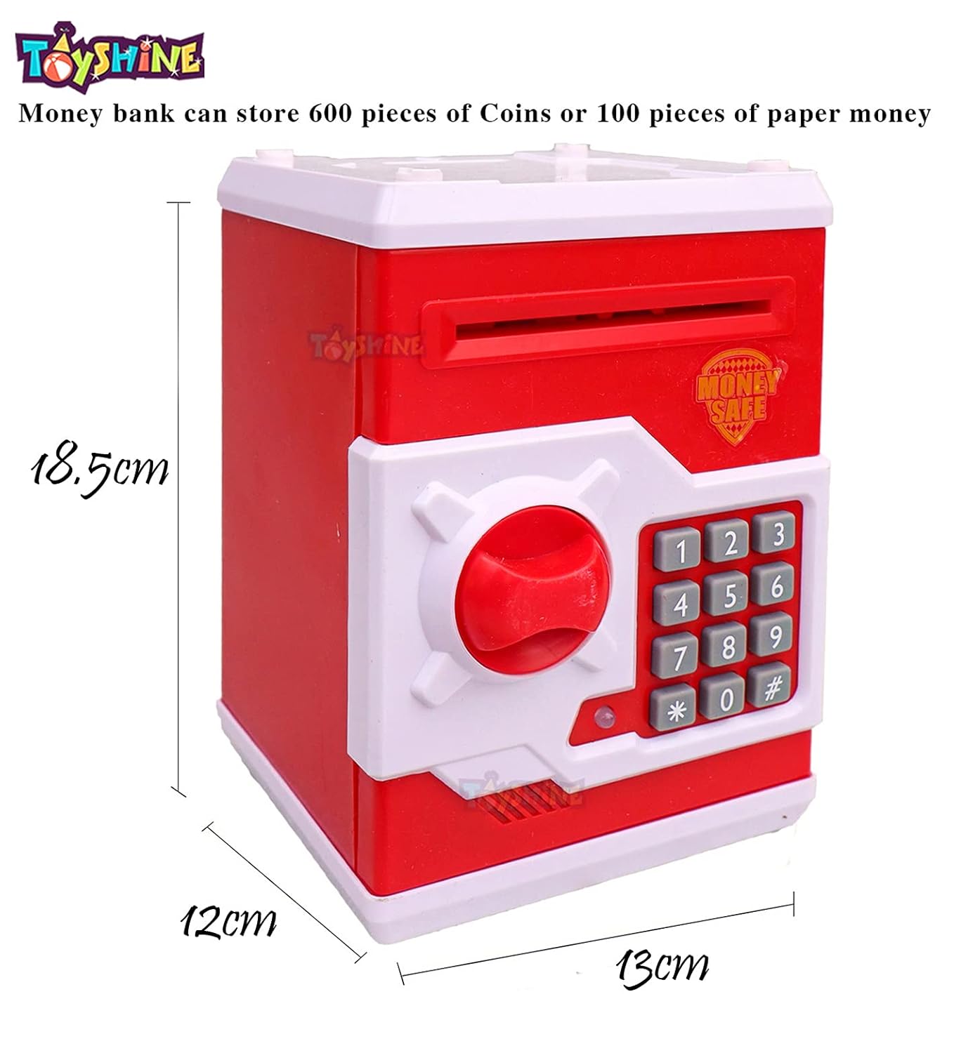 Piggy Bank with Locker