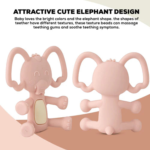 Elephant Silicone Teether for Baby