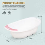 Baybee Lincey Kids Bath Tub (PINK)