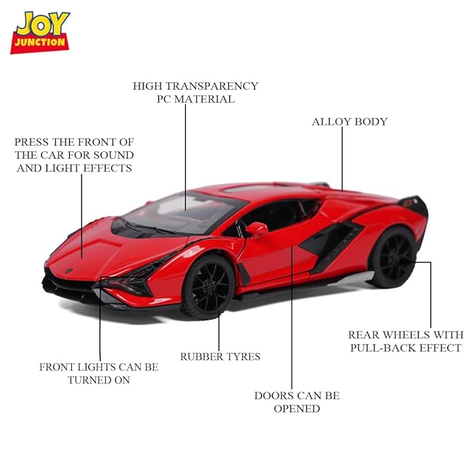 Die-cast Car [jj78] (Red)