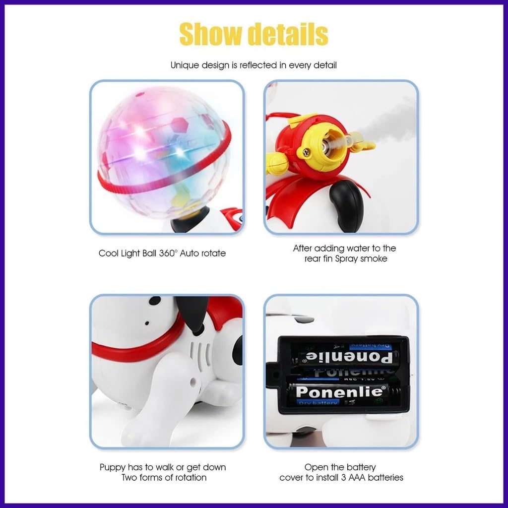 Bump and Go Dancing Dog with Music