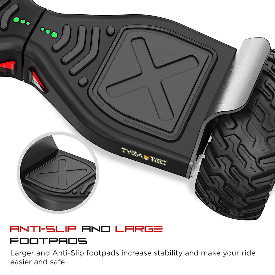 Tygatec G281, 8.5 inch All Terrain