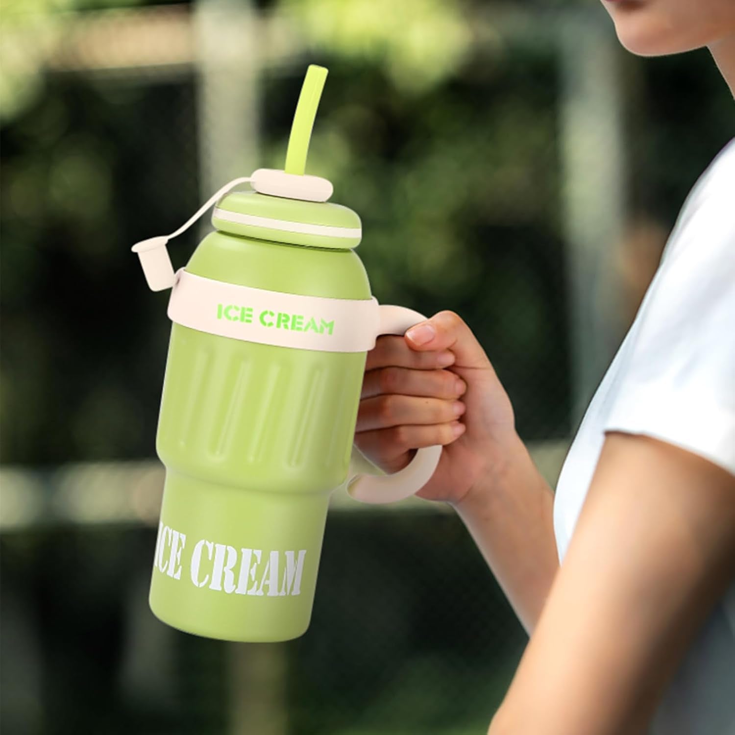 Water Bottle  (green)
