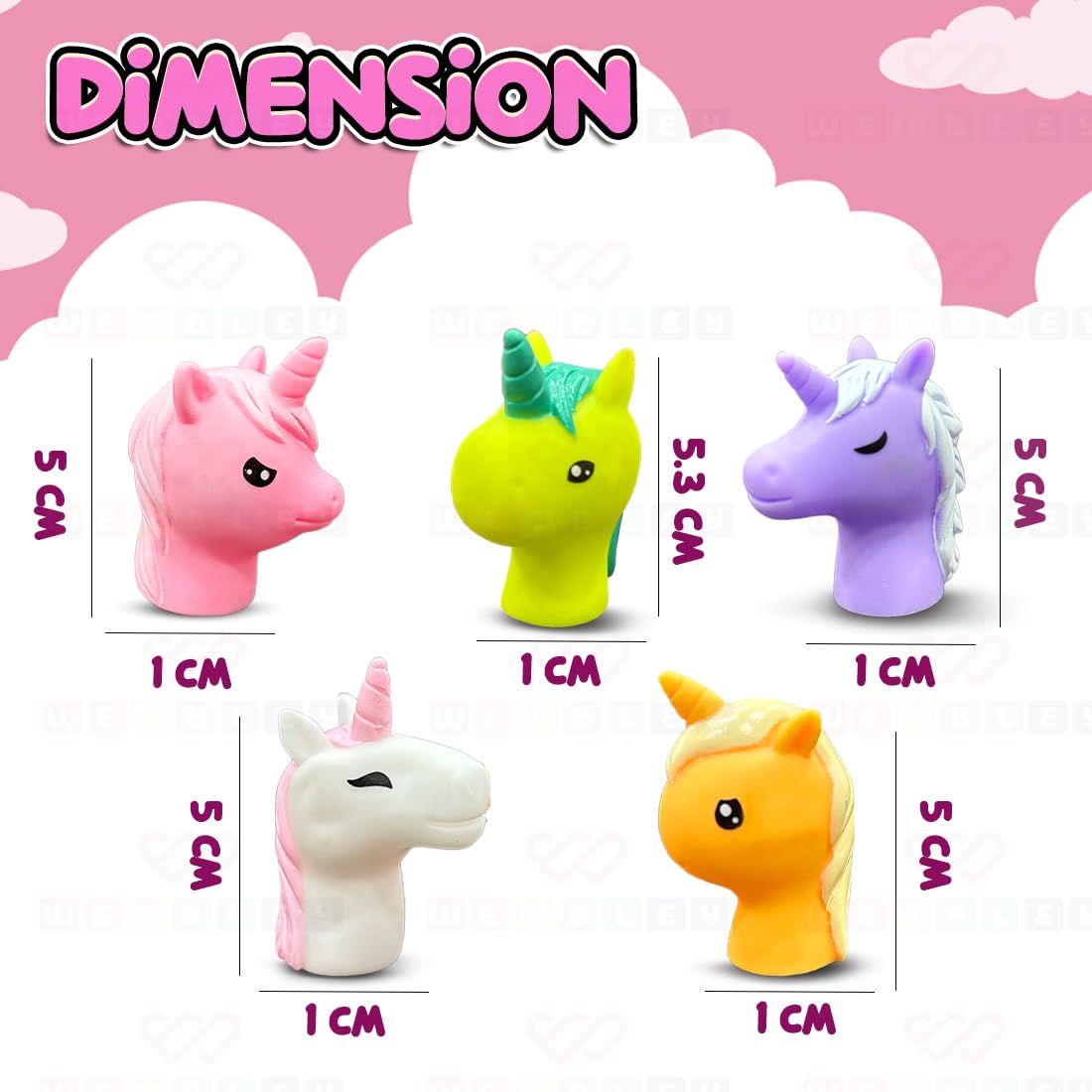 5 PIC Finger Puppets for Kids Soft