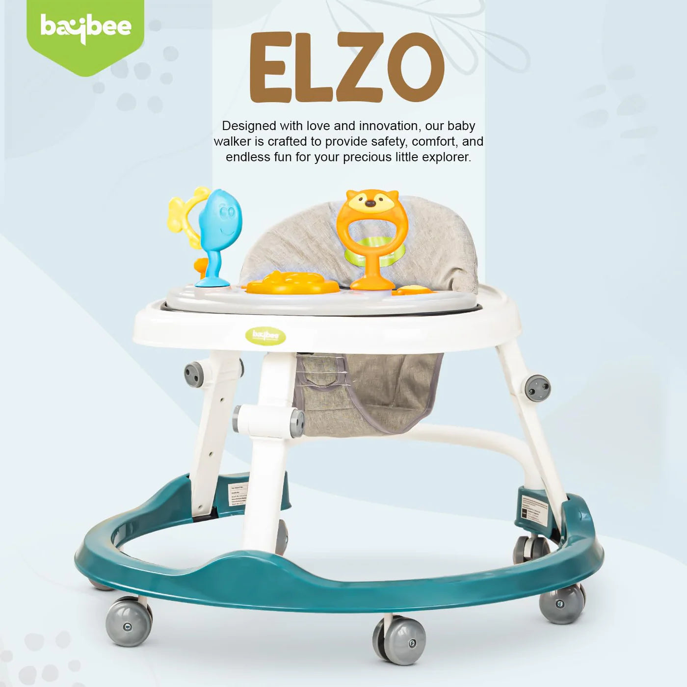 Elzo Baby Walker for Kids (MIXING)