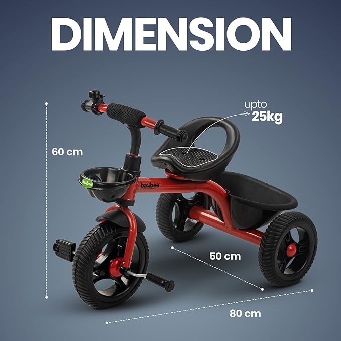 Baby Trycycle Red (R001ST) Gezee