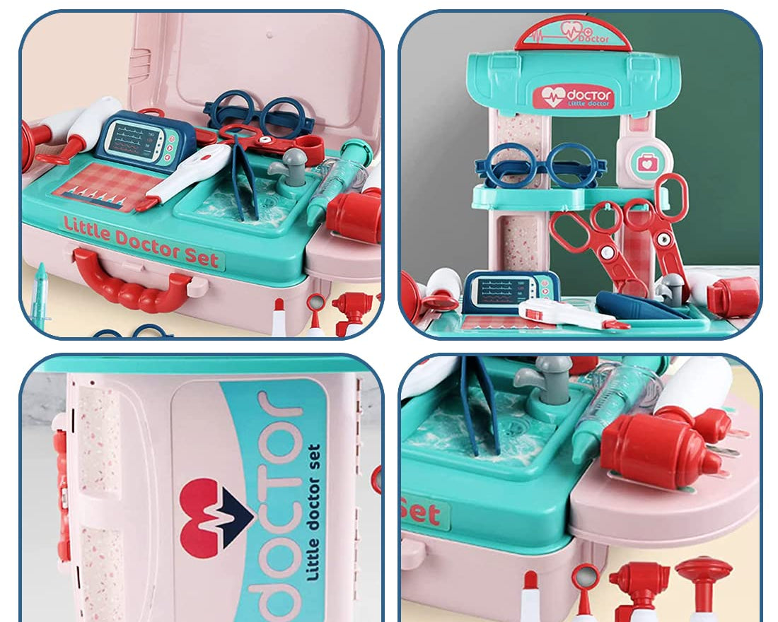 Doctor play set with briefcase