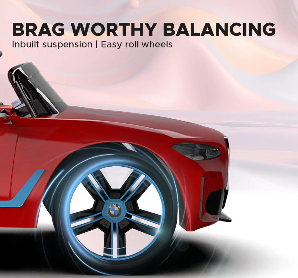 BMW i4 Ride-On Car (Red)