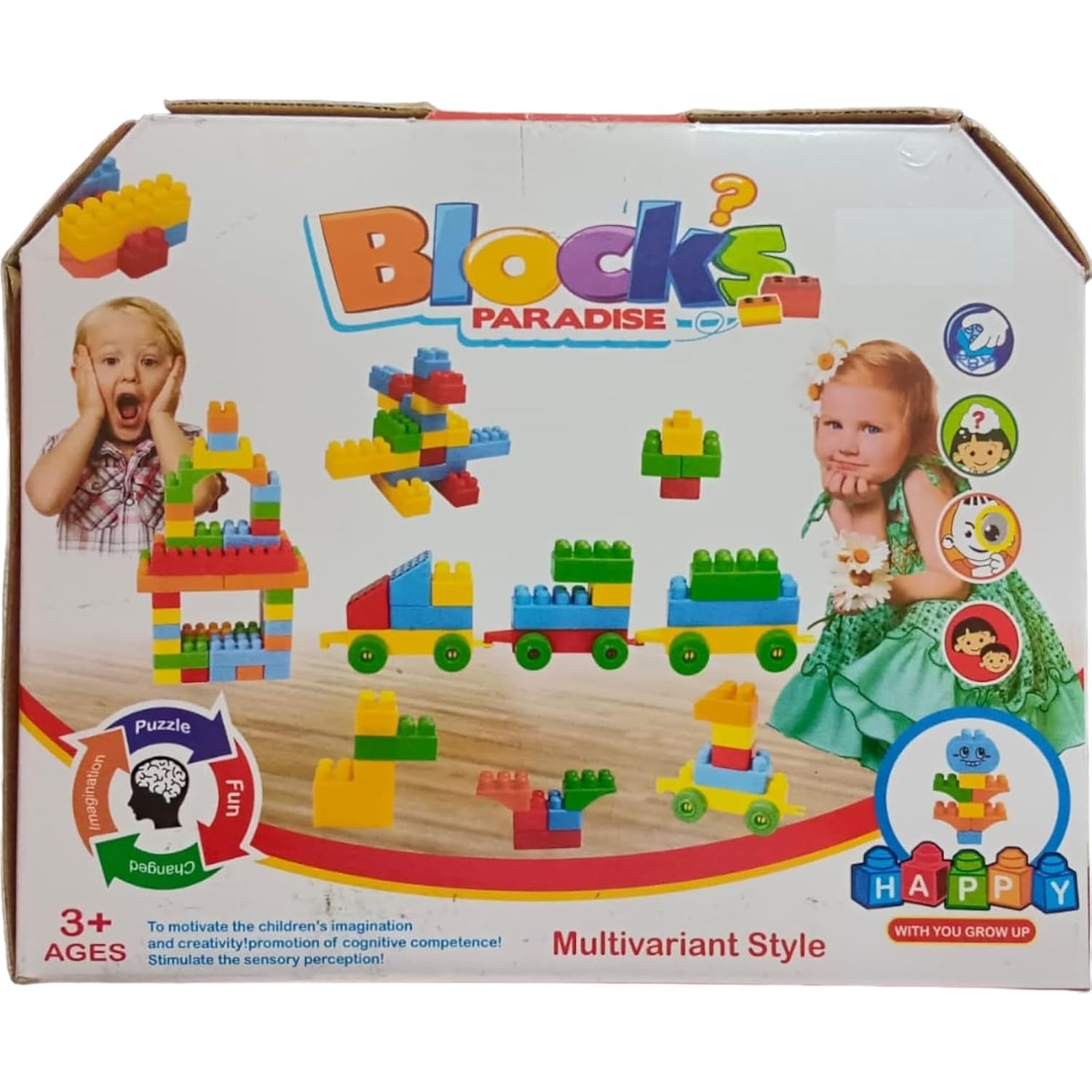 103 Pcs Puzzle Fun Imagination