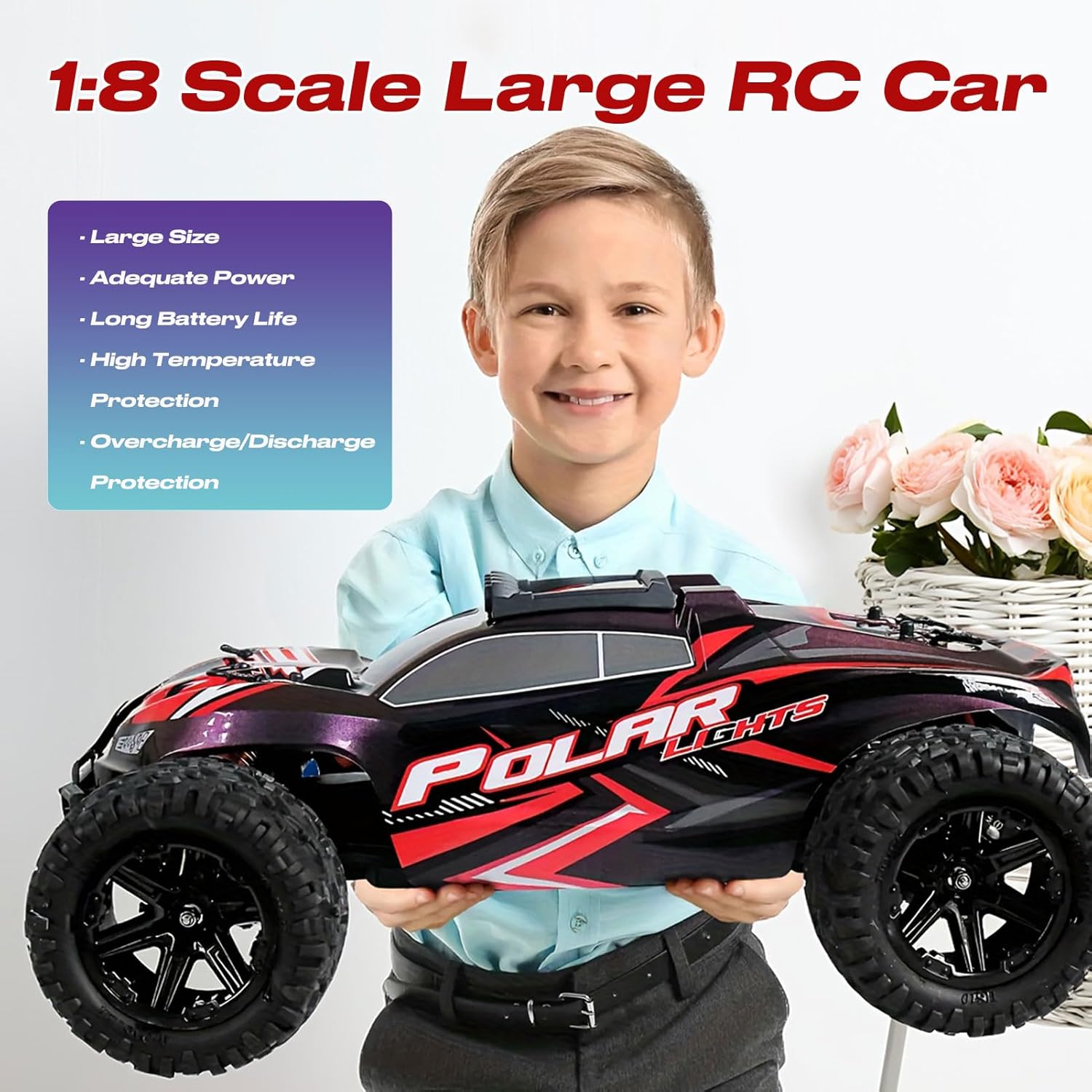POLAR LIGHTS 1/10 SCALE HIGH SPEED MONSTER TRUCK ToyIQ POLAR LIGHTS 1/10 SCALE HIGH SPEED MONSTER TRUCK ToyIQ