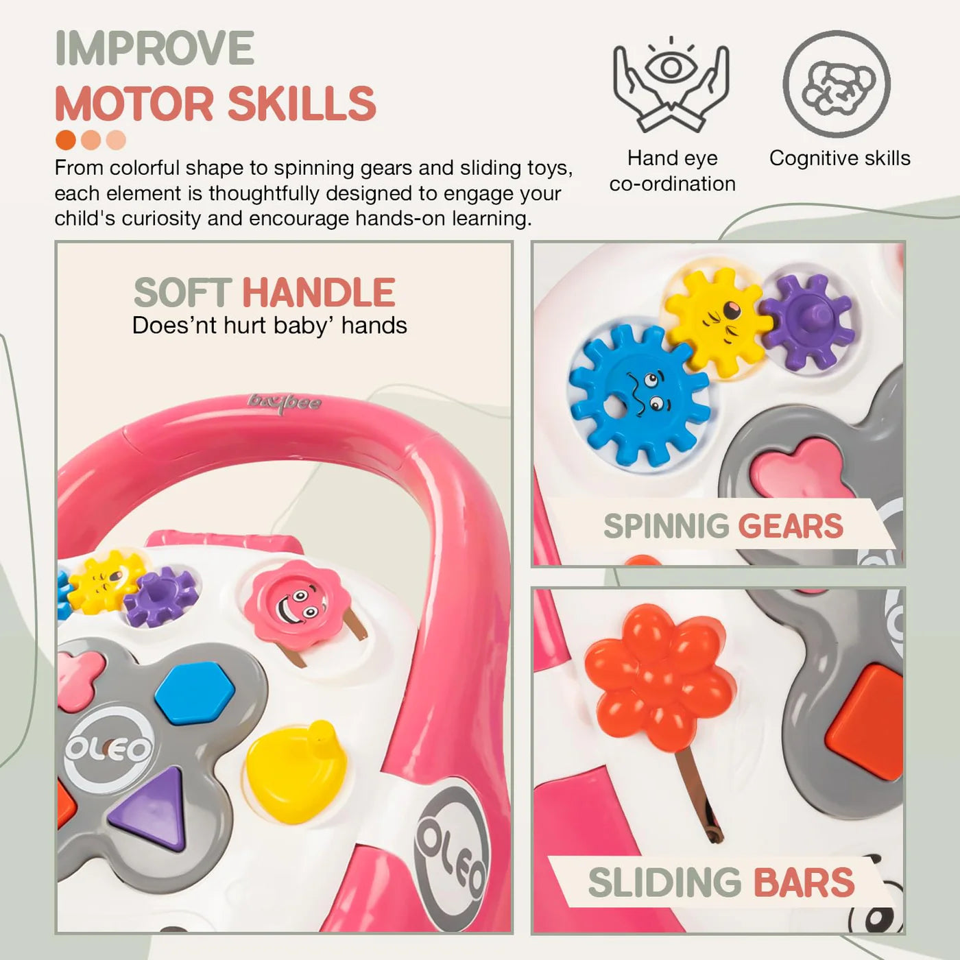 ACTIVITY WALKER BASIC (PINK)