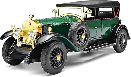 Vintage Classic Luxury Model Car – Die-Cast Metal Antique Car with Detailed Interior, Collectible Decorative Showpiece for Home, Office & Gift