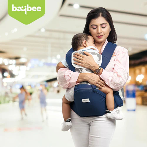 Ergonest Hip Seat Baby Carrier-BLUE