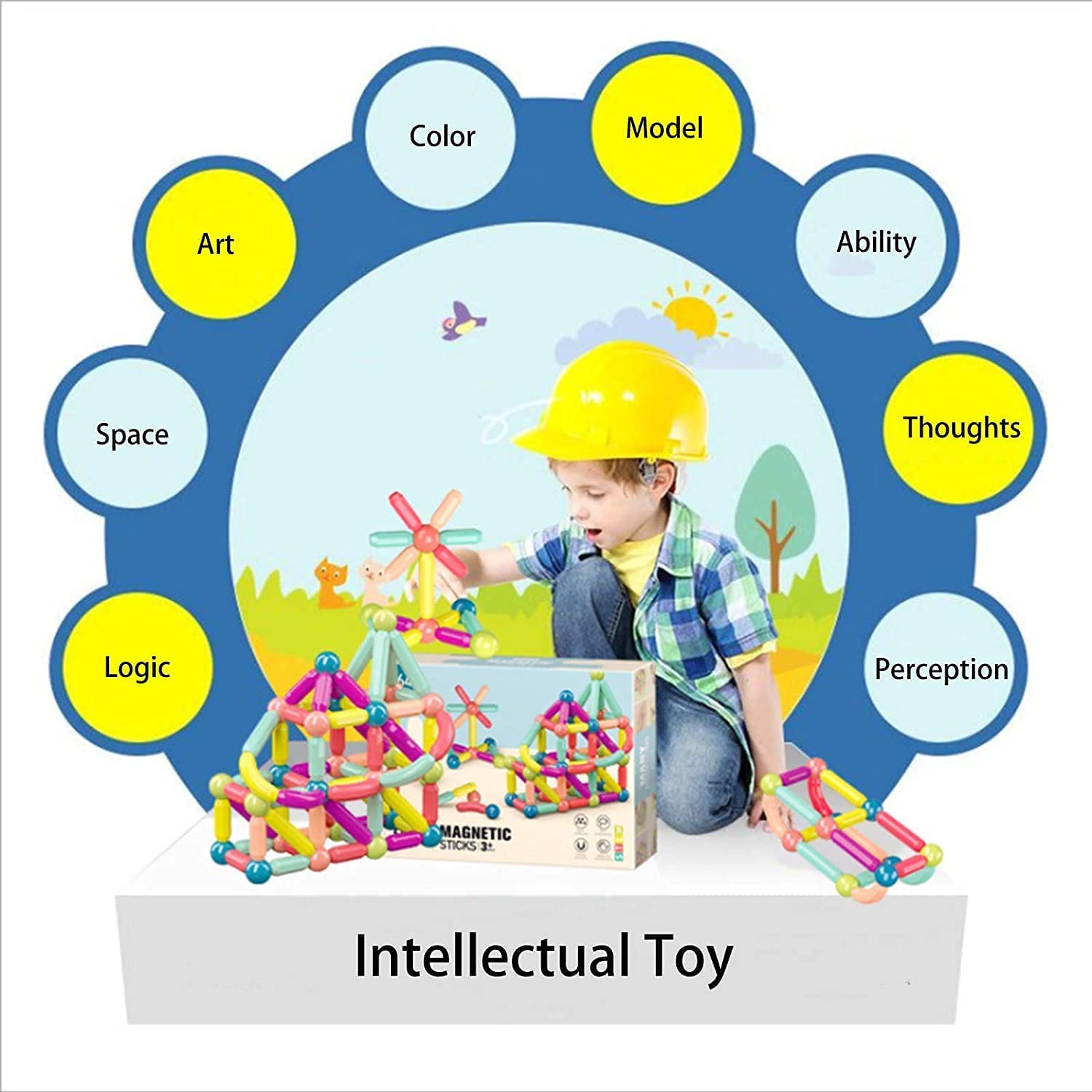 Magnetic Sticks Building Blocks -25pcs