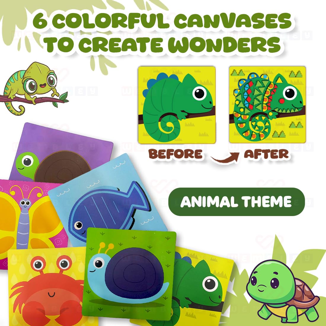 Wembley Art Kit Foam Sticker Book