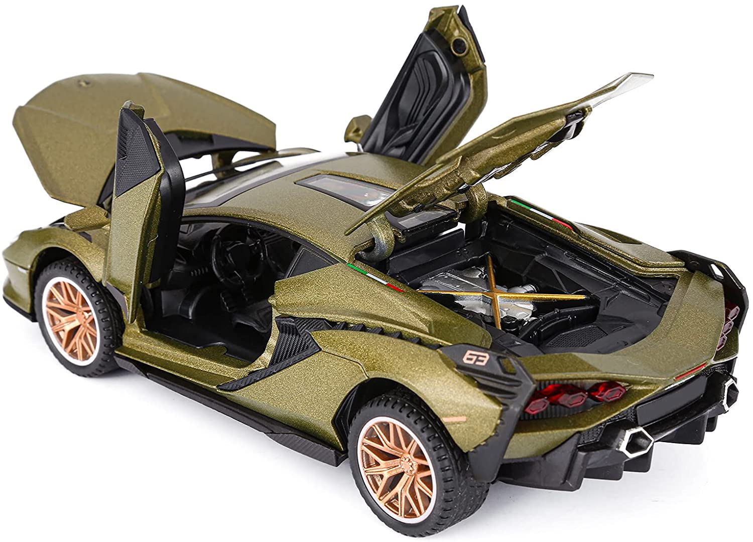 Metal Die Cast car [jj78] (Green)