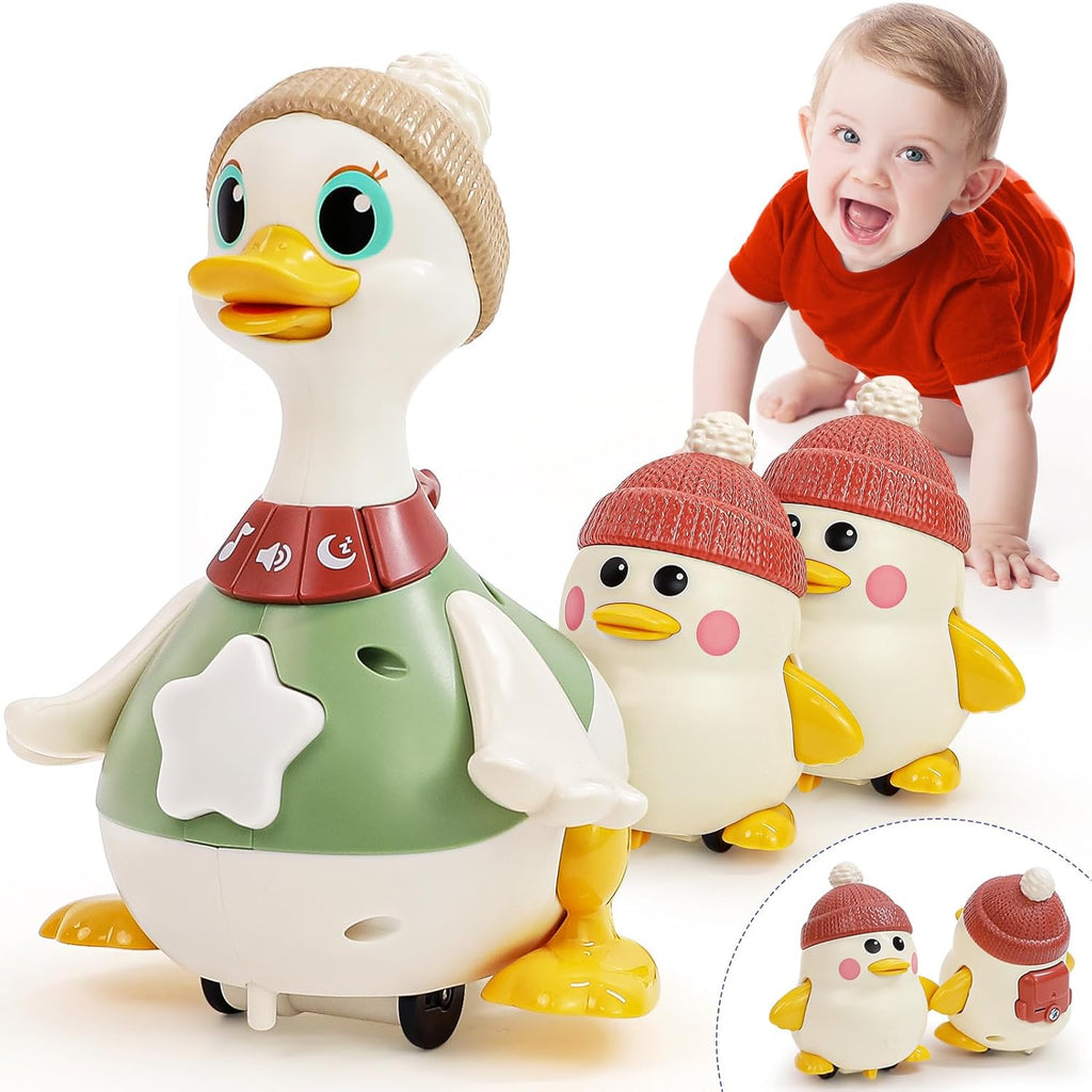 Waddling Duck Family