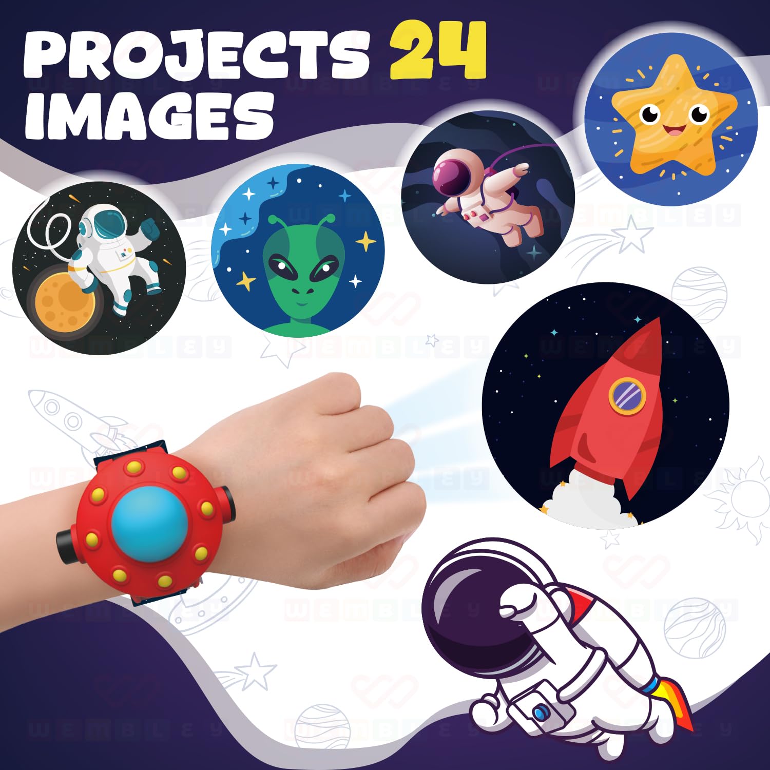 Digital Projector Watch for Kids