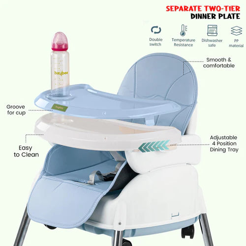 Baby High Chair Nora 4 in 1 blue