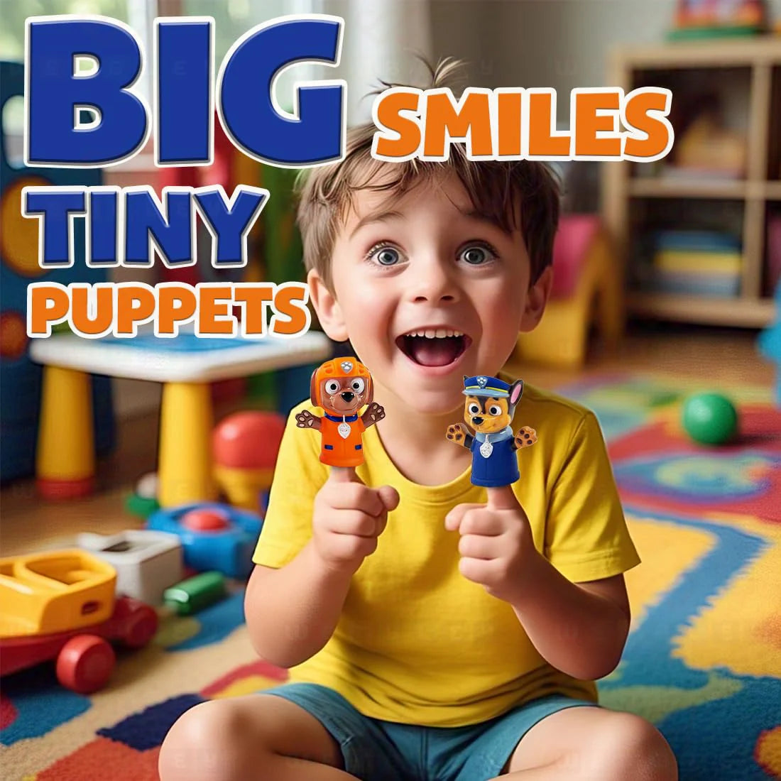 Paw Patrol Finger Puppet Toy (5 Pcs)