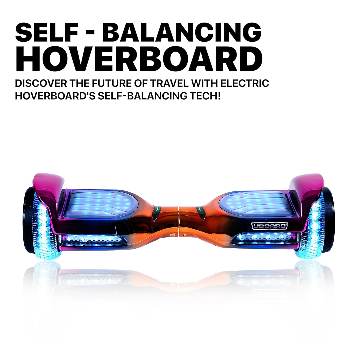 UBOARD Infinity Hoverboard Translucent Shell