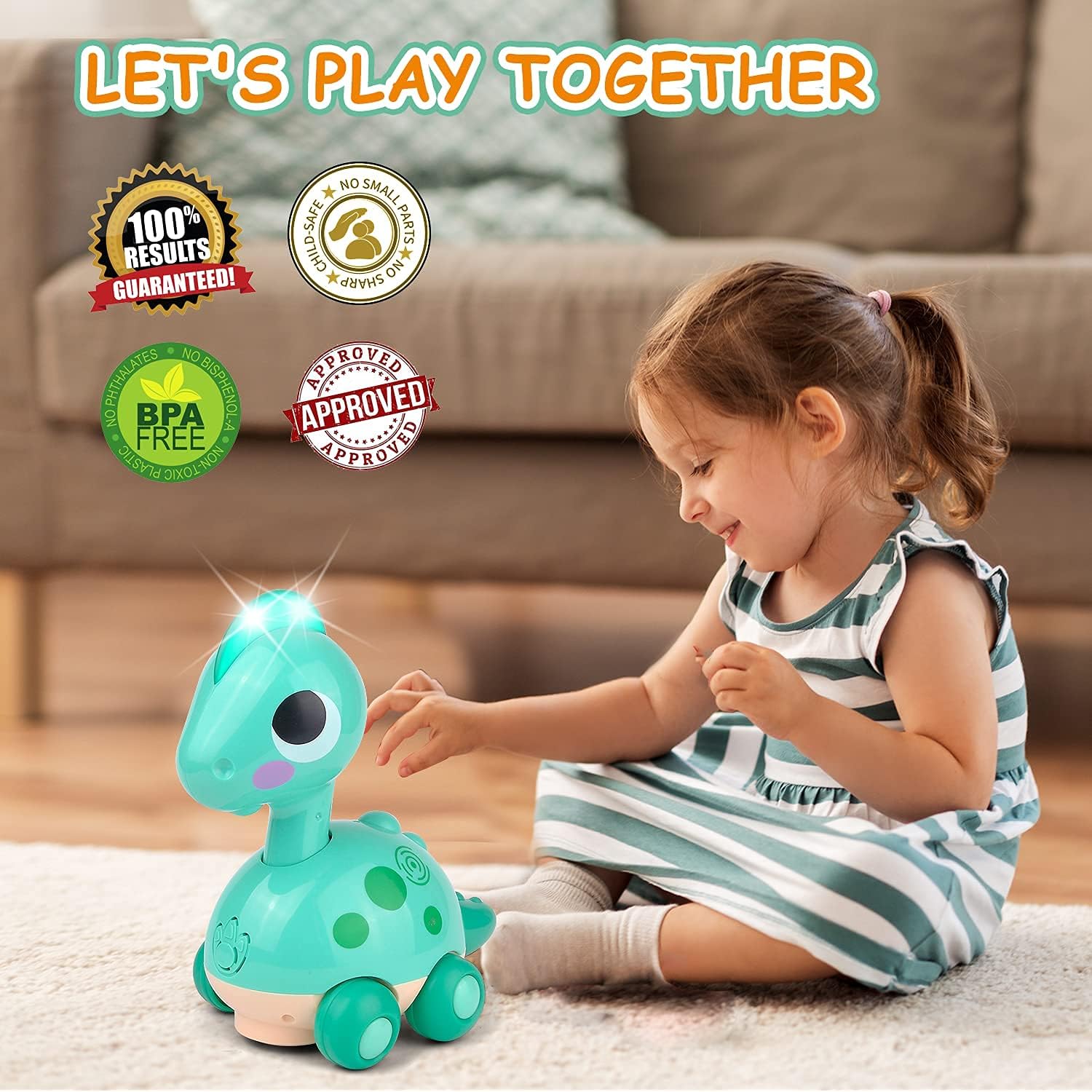 Toy Dinosaurs With Light & Sound