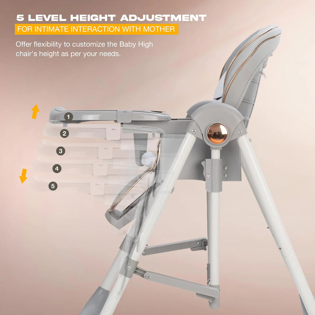 HIGH CHAIR  (GREY)
